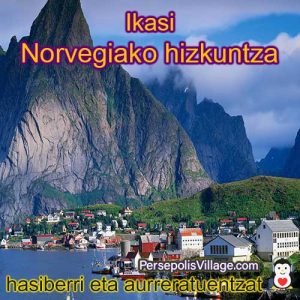 Norvegiar hizkuntza ikasteko gida bikaina eta erraza hasiberrientzat aurreratuentzat, norvegiar hizkuntza ikasteko Audio-liburua